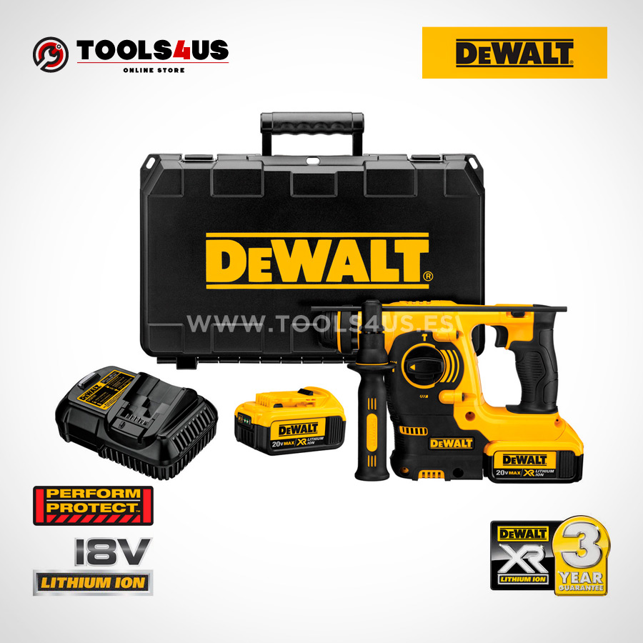 DCH253M2 QW DEWALT martillo electroneumatico a bateria 18v herramientas profesionales _02